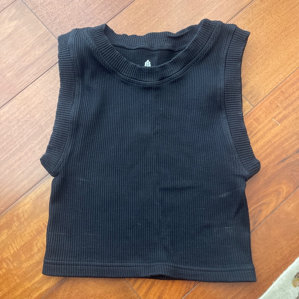 Ribbed Free People Movement Top